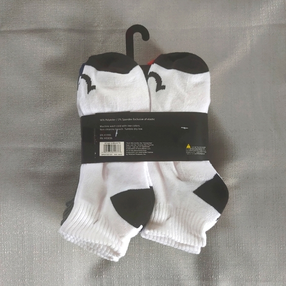 True Religion 10 Pack Mens Quarter Socks New With Tags! - Picture 3 of 4